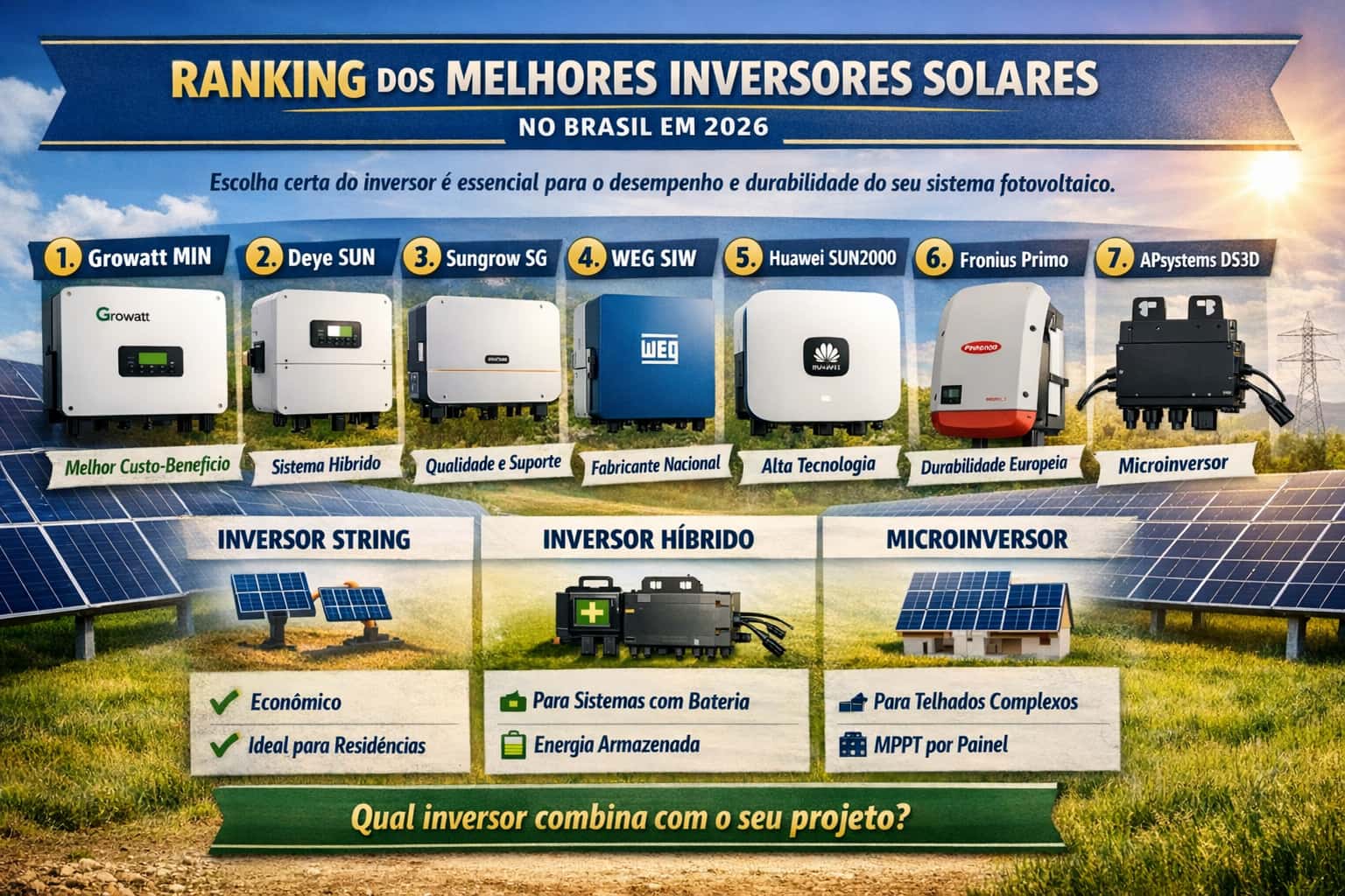 Inversores Solares